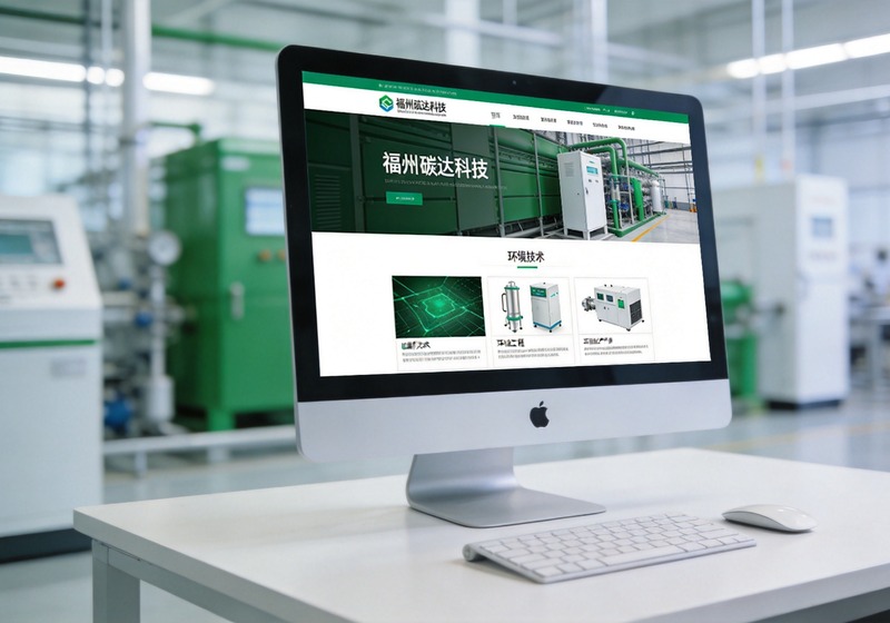 城厢碳达科技网站效果图